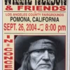 Willie Nelson - 2004 Franks Brothers 9/26 Poster Pomona, CA Gig Posters