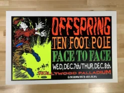 TAZ Offspring - 1994 T.A.Z. Poster Hollywood, CA Palladium 1st Ed Gig Posters 9 TAZ Offspring - 1994 T.A.Z. Poster Hollywood, CA Palladium 1st Ed Gig Posters
