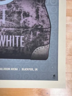 Jack White - 2012 Methane Poster Blackpool, GBR Empress Gig Posters