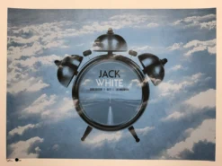 Jack White - 2012 Todd Slater Poster Los Angeles Shrine Auditorium Gig Posters