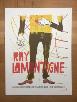 Ray LaMontagne - 2006 Methane Studios Poster Atlanta, GA Tabernacle Gig Posters 11 Ray LaMontagne - 2006 Methane Studios Poster Atlanta, GA Tabernacle Gig Posters