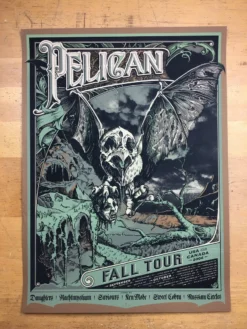 Pelican - 2006 Burlesque Of North America Poster Multiple Venues - Orange Varian