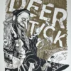 Deer Tick - 2013 Moon Light Speed Press Poster Denver, CO Colorado