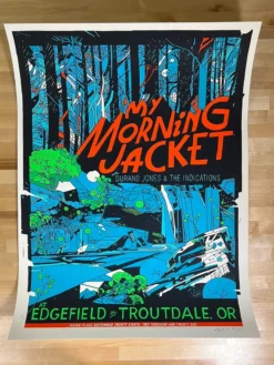 My Morning Jacket - 2021 Tyler Stout Poster Troutdale, OR