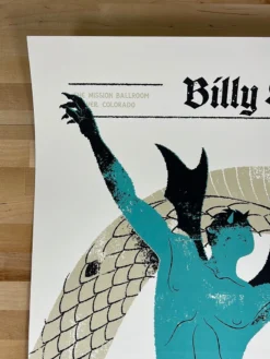 Billy Strings - 2021 Delicious Design League Poster Denver, CO 10/15 1st
