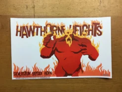 Gig Posters Hawthorne Heights - 2005 Hero Design Studio Poster Buffalo, NY The Town Ballroom 11 Gig Posters Hawthorne Heights - 2005 Hero Design Studio Poster Buffalo, NY The Town Ballroom