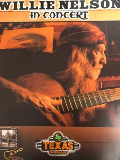Sold Out Posters Gig Posters Willie Nelson - Texas Roadhouse Promo Poster Nacogdoches, TX