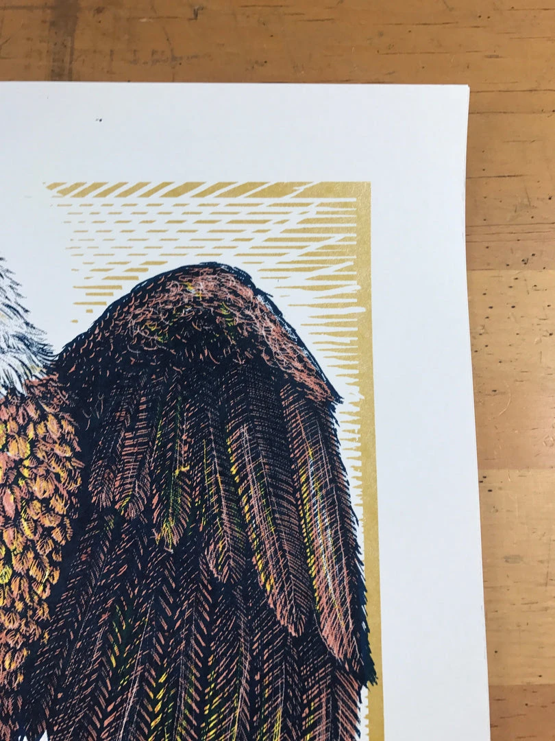 The Avett Brothers - 2014 Zeb Love Poster Salt Lake City, UT, Red Butte Garden 7 The Avett Brothers - 2014 Zeb Love Poster Salt Lake City, UT, Red Butte Garden