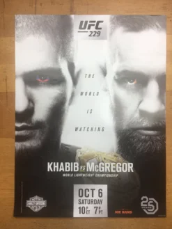 Sold Out Posters UFC 229 - 2018 Poster Khabib Vs McGregor