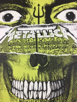 Gig Posters Metallica - 2018 We Three Club Poster Bologna, IT Unipol Arena