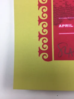 Mogwai - 2009 Todd Slater Poster Houston, TX Numbers Gig Posters