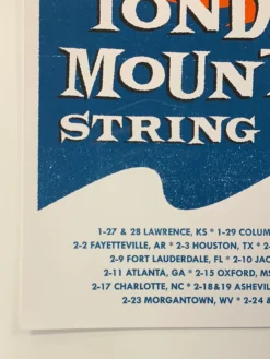Decoder Ring Design Concern Yonder Mountain String Band - 2006 Decoder Ring Poster Cabin Fever Tour