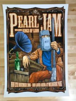 Pearl Jam - 2006 Ken Taylor Poster Melbourne, AUS