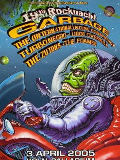 Garbage - 2005 Emek Poster Koln, Germany Palladium