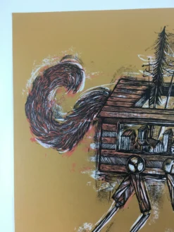 Ramblin - 2009 Dan Grzeca Poster Art Print