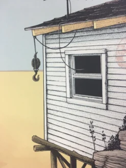 Art Prints Picking Up Where We Left Off - 2016 Justin Santora Poster Art Print