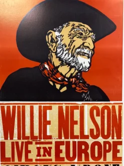 Gig Posters Willie Nelson - 2010 Hatch Show Print 6/21 Poster Munchen, Deutschland