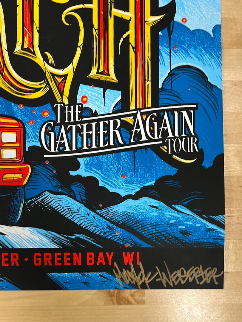 Gig Posters Eric Church - 2022 Maxx242 Poster Green Bay, WI 3/18 7 Gig Posters Eric Church - 2022 Maxx242 Poster Green Bay, WI 3/18