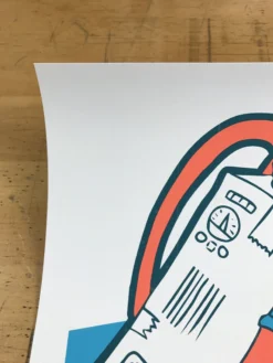 Flight To Mars - 2014 Dumbgun Poster Seattle, WA Showbox 10 Flight To Mars - 2014 Dumbgun Poster Seattle, WA Showbox