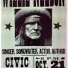 Gig Posters Willie Nelson - 2005 Hatch Show Print 10/21 Poster Muskogee, OK 2 Gig Posters Willie Nelson - 2005 Hatch Show Print 10/21 Poster Muskogee, OK