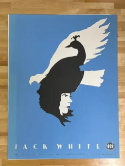 Gig Posters Jack White - 2012 Matthew Jacobson Poster Nashville, TN