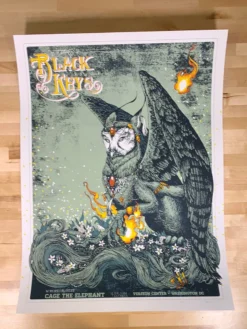 Gig Posters The Black Keys - 2014 Erica Williams Poster Print Washington, DC