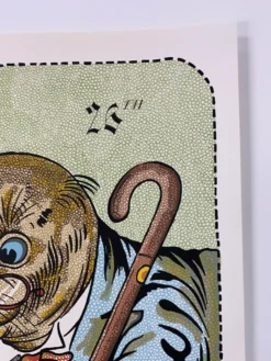 Gig Posters Swans - 2016 Fugscreens Studios Poster Carrboro, NC Cat's Cradle