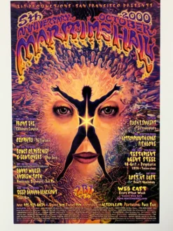 The Artworks MHP 100 October - 2000 Poster Maritime Hall San Fran 1st
