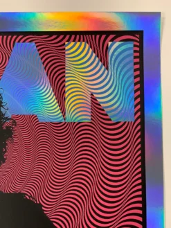 Bob Dylan - 2020 Carl Glover Poster Art Print Rainbow FOIL 420 Posters