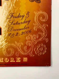 Ozomatli - 2006 Justin Page Poster Fillmore Auditorium San Fran 1st