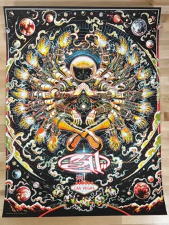 311 - 2022 Miles Tsang Poster Las Vegas, NV S/N Gig Posters