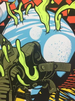 Ames Brothers Pearl Jam - 2018 Ames Design Poster Lisbon, PRT Passeio Maritimo De Alges