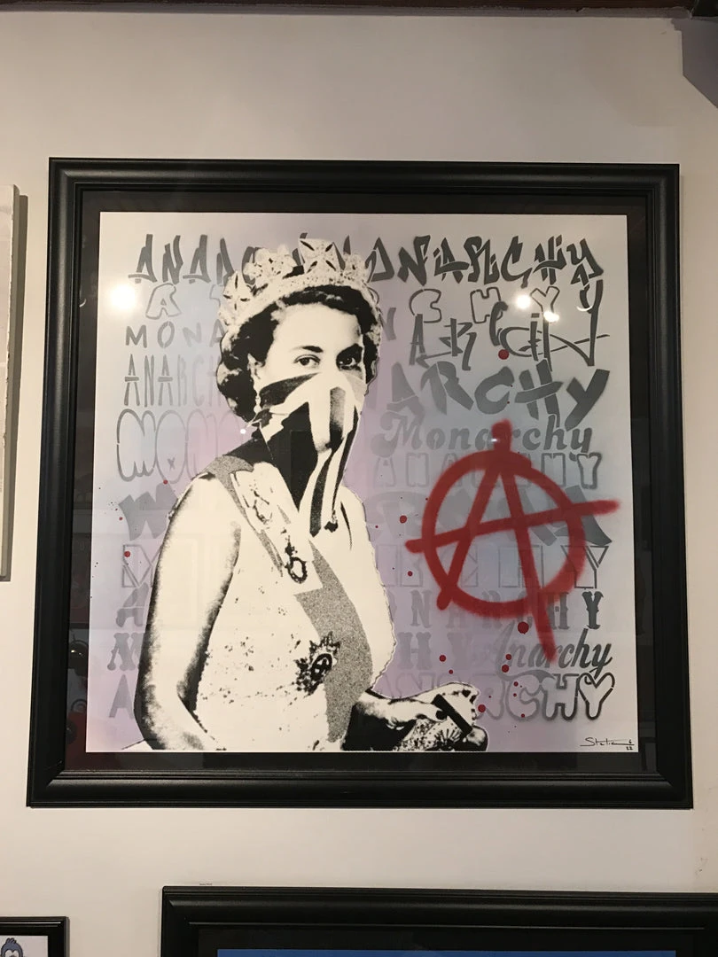 Anarchy: By Royal Decree - 2015 Static Poster FRAMED Street Art Graffiti Art Prints 4 Anarchy: By Royal Decree - 2015 Static Poster FRAMED Street Art Graffiti Art Prints