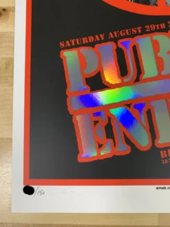 Public Enemy - 2020 Emek Poster Foil With Date The Terrordome, CO Colorado 14 Public Enemy - 2020 Emek Poster Foil With Date The Terrordome, CO Colorado