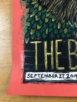 The Black Keys - 2014 Dan Grzeca Poster Chicago, IL United Center S/N