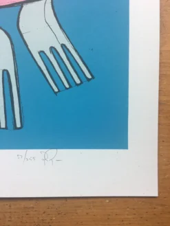 Future Of The Left - 2009 Jay Ryan Poster Chicago, IL Bottom Lounge