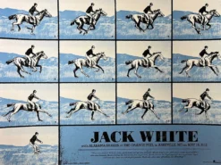 Jack White - 2012 Rob Jones Poster Asheville, NC Alabama Shakes Gig Posters