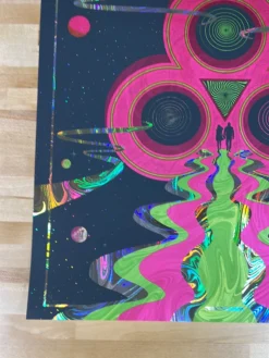 Bonnaroo - 2020 Status Serigraph Poster Manchester, TN FOIL Foil Posters 13 Bonnaroo - 2020 Status Serigraph Poster Manchester, TN FOIL Foil Posters