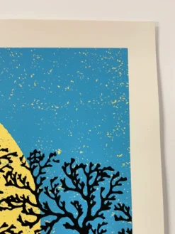 Gig Posters Grace Potter - 2013 Aesthetic Apparatus Poster (damaged) Road Tour BLUE