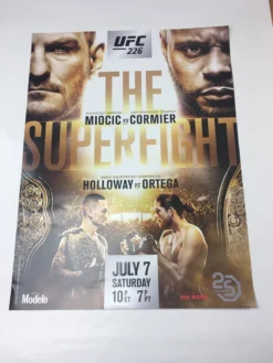 Sold Out Posters UFC 226 - 2018 Poster Miocic Vs Cormier, Holloway Vs Ortega