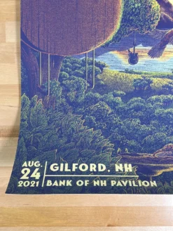 Railey Bace Prints Dave Matthews Band - 2021 Bailey Race Poster Gilford, NH 8/24 Gig Posters