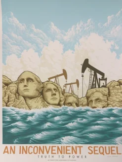 An Inconvenient Sequel - 2017 Justin Santora Poster Al Gore Truth To Power Movie/TV Posters