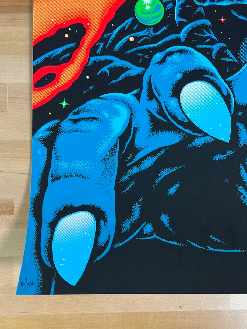 Gig Posters Metallica - 2022 Pitchgrim Poster Santiago, Chile 8 Gig Posters Metallica - 2022 Pitchgrim Poster Santiago, Chile