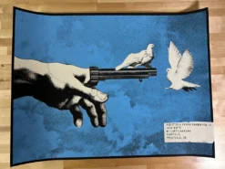 Gig Posters Jack White - 2014 Rob Jones Poster Troutdale, OR