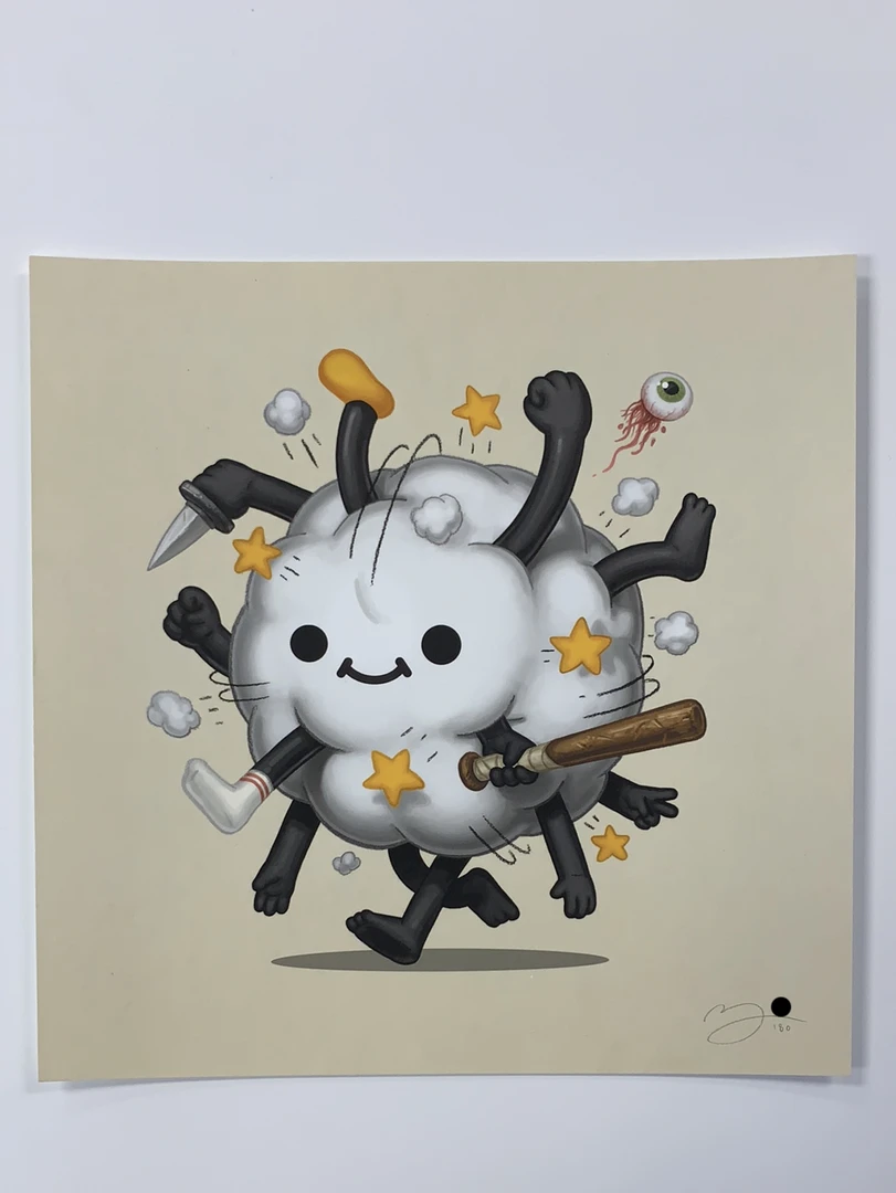 Cody - 2020 Mike Mitchell Poster Art Print Mikeland 1st Art Prints 4 Cody - 2020 Mike Mitchell Poster Art Print Mikeland 1st Art Prints