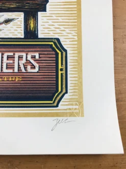 The Avett Brothers - 2014 Zeb Love Poster Salt Lake City, UT, Red Butte Garden 14 The Avett Brothers - 2014 Zeb Love Poster Salt Lake City, UT, Red Butte Garden