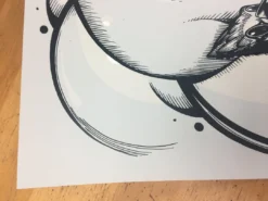 Pearl Jam - 2012 Greg Simkins Poster Craola Arras, France Main Square Festival Gig Posters