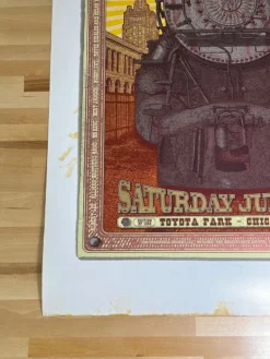 Crossroads Guitar Festival - 2007/2010 Chuck Sperry Poster, Eric Clapton Test Print