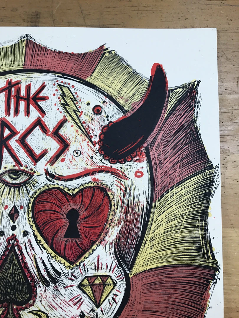 The Arcs - 2015 Dan Grzeca Poster Chicago, IL Vic Theatre 5 The Arcs - 2015 Dan Grzeca Poster Chicago, IL Vic Theatre