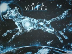 Jack White - 2014 Todd Slater Rob Jones Poster Township Auditorium Columbia, SC